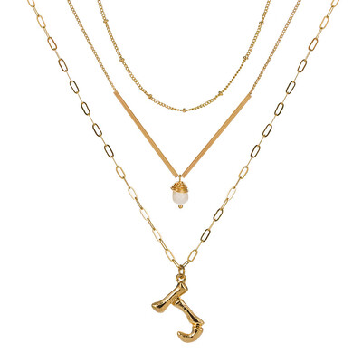 Cute Natural Pearl Initial Necklace Personalized Letter Necklace Name Jewelry For Women Accessories Gold color Girlfriend Gift
Cute Natural Pearl Initial Necklace Personalized Letter Necklace Name Jewelry For Women Accessories Gold color Girlfriend Gift
