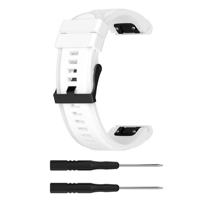 〖Follure〗NEW Silicone Replacement Watch Band Wrist Strap Compatible for GARMIN FENIX 6X
〖Follure〗NEW Silicone Replacement Watch Band Wrist Strap Compatible for GARMIN FENIX 6X