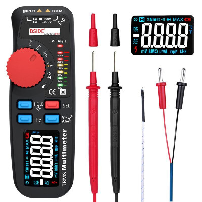 ADM92CL PRO Mini TRMS Dual Mode Multimeter ACDC Voltage Current Resistance Diode Capacitance Frequency Meter 6000 Counts Display
ADM92CL PRO Mini TRMS Dual Mode Multimeter ACDC Voltage Current Resistance Diode Capacitance Frequency Meter 6000 Counts Display