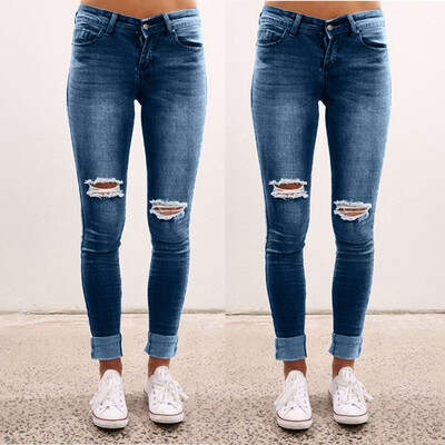 Tailored Fashion Women Seasons Light Colour Casual Holed Washing Ripped Jeans Tight Pants
Tailored Fashion Women Seasons Light Colour Casual Holed Washing Ripped Jeans Tight Pants