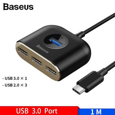 Baseus square round 4 in 1 USB HUB Adapter for MacBook Pro Surface Pro Type-C USB to USB 30 for tablets
Baseus square round 4 in 1 USB HUB Adapter for MacBook Pro Surface Pro Type-C USB to USB 30 for tablets