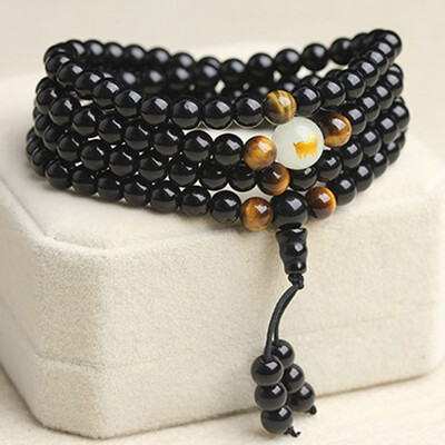 Vintage Handmade Zodiac Bracelet Glow In The Dark Jewelry 6mm Black Obsidian Buddha Beads Bangles
Vintage Handmade Zodiac Bracelet Glow In The Dark Jewelry 6mm Black Obsidian Buddha Beads Bangles