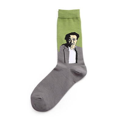 3D Retro Creative Oil Painting Art Socks Funny Patterned Cotton Tube Socks For Men 1 Pair
3D Retro Creative Oil Painting Art Socks Funny Patterned Cotton Tube Socks For Men 1 Pair