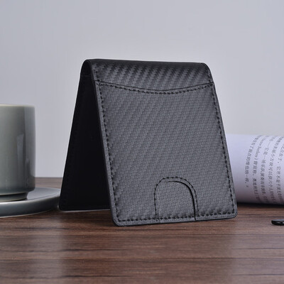 Tailored Men Carbon Fiber Leather Wallet Anti-magnetic Wallet Mens Cow Leather Wallet
Tailored Men Carbon Fiber Leather Wallet Anti-magnetic Wallet Mens Cow Leather Wallet