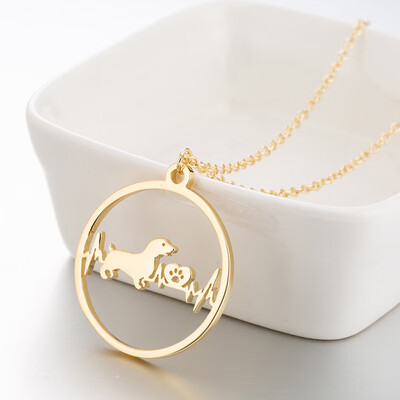 Fashion Jewelry 1PC Popular Creative Paw Heartbeat Cartoon Dog Pendant Necklace Trendy For Women
Fashion Jewelry 1PC Popular Creative Paw Heartbeat Cartoon Dog Pendant Necklace Trendy For Women