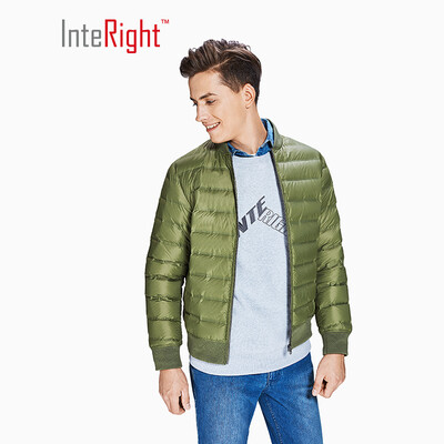 INTERIGHT mens fashion baseball collar cold handsome warm warm down jacket wild jacket navy
INTERIGHT mens fashion baseball collar cold handsome warm warm down jacket wild jacket navy
