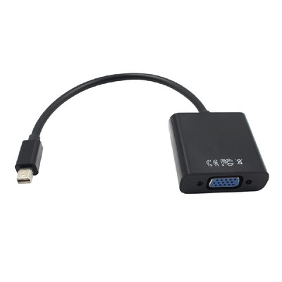 Mini DP to VGA Converter Male DisplayPort Port to VGA Female Port Adapter 1080P Converter for Projector DTV TV DVD Player Macbook
Mini DP to VGA Converter Male DisplayPort Port to VGA Female Port Adapter 1080P Converter for Projector DTV TV DVD Player Macbook