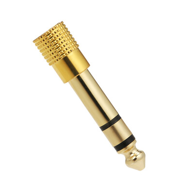 5PCS Audio Jack Adapter 635mm Male 35mm Female Stereo Jack Convertor Plug for Microphone Headphone Amplifier
5PCS Audio Jack Adapter 635mm Male 35mm Female Stereo Jack Convertor Plug for Microphone Headphone Amplifier