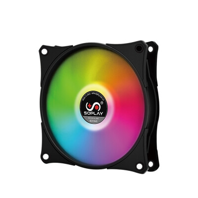 SOPLAY RGB Radiator LED PWM Adjustable Color Computer Case Fan Cooler Radiator Hydraulic Bearing
SOPLAY RGB Radiator LED PWM Adjustable Color Computer Case Fan Cooler Radiator Hydraulic Bearing