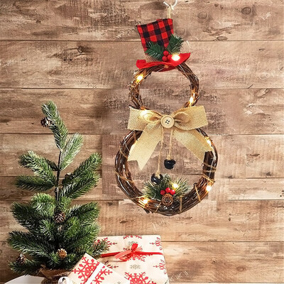 〖Follure〗Home Decoration Wreath Pendant LED Wreath Wall Hanging Christmas Wreath
〖Follure〗Home Decoration Wreath Pendant LED Wreath Wall Hanging Christmas Wreath