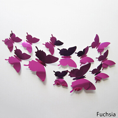 Butterfly DIY 3D Art Silver Acrylic Mirror Wall Sticker Home Decoration Fashionable
Butterfly DIY 3D Art Silver Acrylic Mirror Wall Sticker Home Decoration Fashionable