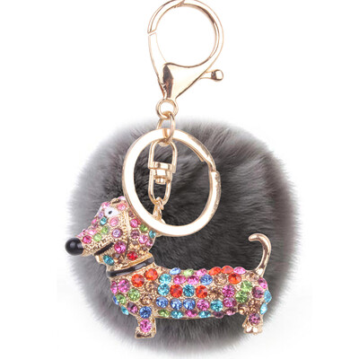 Cute Keji Keychain Diamond Cartoon Puppy Keychain Gift Rex Rabbit Fur Plush Ball Jewelry
Cute Keji Keychain Diamond Cartoon Puppy Keychain Gift Rex Rabbit Fur Plush Ball Jewelry