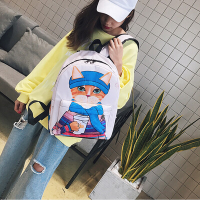 Tailored Cute Cat Backpack School Women Backpacks Girls Funny Cats Canvas Shoulder Bag BU
Tailored Cute Cat Backpack School Women Backpacks Girls Funny Cats Canvas Shoulder Bag BU