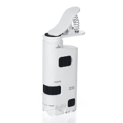 120-190X LED Cell Phone Microscope Universal Clip-type Cellphone Microscope Magnifier with LED Lamp Magnifiers Loupe
120-190X LED Cell Phone Microscope Universal Clip-type Cellphone Microscope Magnifier with LED Lamp Magnifiers Loupe