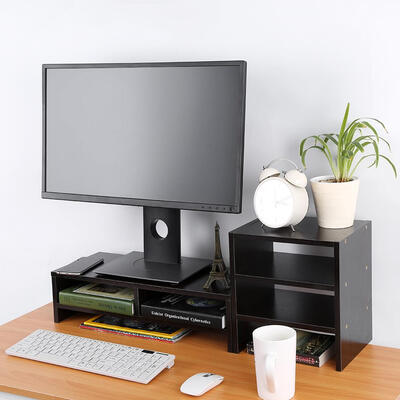 Computer Laptop Monitor Riser Stand Desktop Wooden Storage Organizer 3-Layer Shelf Storage Riser Monitor Stand
Computer Laptop Monitor Riser Stand Desktop Wooden Storage Organizer 3-Layer Shelf Storage Riser Monitor Stand