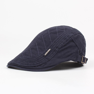 Vintage Men Women Peaked Cap Casquette Breathable Plaid Beret Newsboy Hat Cabbie Headwear
Vintage Men Women Peaked Cap Casquette Breathable Plaid Beret Newsboy Hat Cabbie Headwear