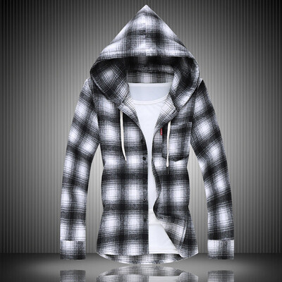 Toponeto Mens Casual Fashion Plaid Printing Loose Hoodie Removable Long Sleeve Shirt Top
Toponeto Mens Casual Fashion Plaid Printing Loose Hoodie Removable Long Sleeve Shirt Top