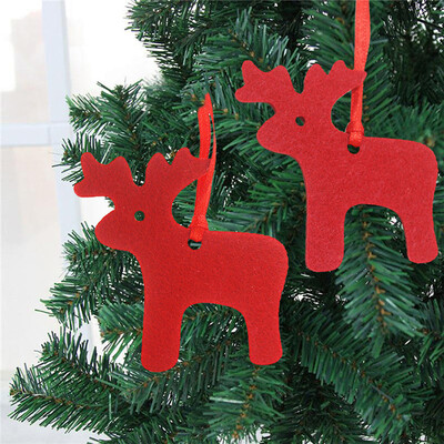 Tailored 10pcs Christmas Tree Cloth Snowflake Elk Hanging Pendant DIY Home Decor Supply
Tailored 10pcs Christmas Tree Cloth Snowflake Elk Hanging Pendant DIY Home Decor Supply