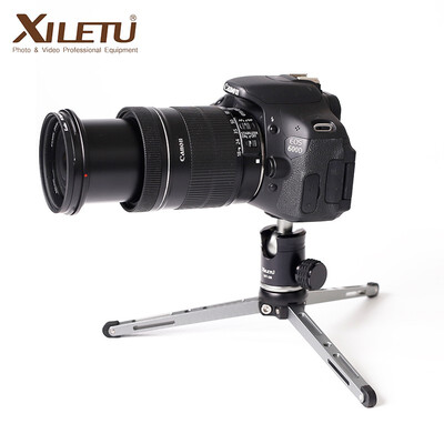XILETU MT26XT15 High Bearing Desktop Bracket Mini Tabletop Tripod&Ball Head For DSLR Camera Mirrorless Camera Smartphone
XILETU MT26XT15 High Bearing Desktop Bracket Mini Tabletop Tripod&Ball Head For DSLR Camera Mirrorless Camera Smartphone