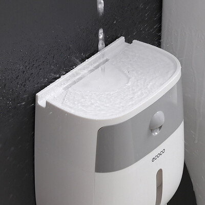 Ecoco Double-layer Tissue Storage Box Toilet Paper Holder for Living Room Bathroom Kitchen
Ecoco Double-layer Tissue Storage Box Toilet Paper Holder for Living Room Bathroom Kitchen