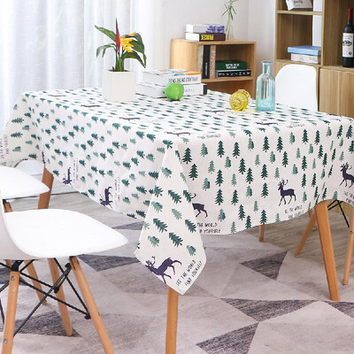 Tablecloth Rectangle Table Cloth Cotton Linen Wrinkle Free Anti-Fading Tablecloths Washable Dust-Proof Table Cover for Dining Kit
Tablecloth Rectangle Table Cloth Cotton Linen Wrinkle Free Anti-Fading Tablecloths Washable Dust-Proof Table Cover for Dining Kit