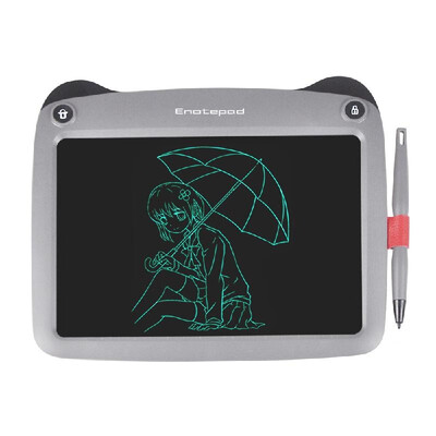 Enotepad 9 Inch LCD Writing Tablet Untra-thin Electronic Graphics Drawing Board Cute Handwriting Pad with Stylus Erase Lock Button
Enotepad 9 Inch LCD Writing Tablet Untra-thin Electronic Graphics Drawing Board Cute Handwriting Pad with Stylus Erase Lock Button