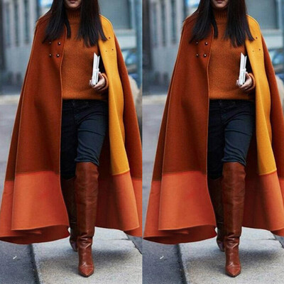 Tailored Women Sleeeveless Patchwork Button Long Coat Shawl Windbreaker Long Cloak Coat
Tailored Women Sleeeveless Patchwork Button Long Coat Shawl Windbreaker Long Cloak Coat