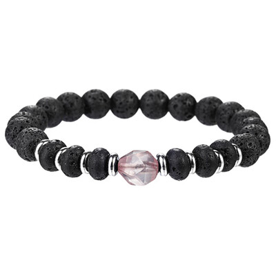 Fashion 8Mm Black Lava Stone Beads Bracelets Bangles Natural Stone Hexagon Prism Crystal Pendant Bracelet
Fashion 8Mm Black Lava Stone Beads Bracelets Bangles Natural Stone Hexagon Prism Crystal Pendant Bracelet