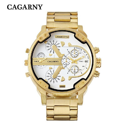 CAGARNY Men Business Quartz Watch Stainless Steel Band Wrist Watch Fashion Exquisite Big Dial Watches
CAGARNY Men Business Quartz Watch Stainless Steel Band Wrist Watch Fashion Exquisite Big Dial Watches