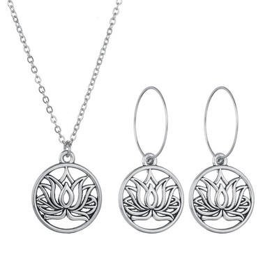 Vintage Earrings Necklace Set Lady Personality Charm Fashion Jewelry Set Silver Moon Star Owl Necklace Punk Mens Jewelry
Vintage Earrings Necklace Set Lady Personality Charm Fashion Jewelry Set Silver Moon Star Owl Necklace Punk Mens Jewelry