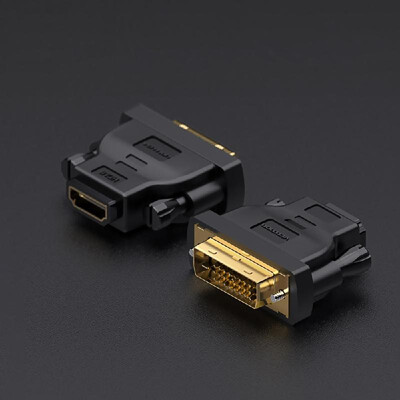 VENTION DVI to HD Adapter DVI Male to HD Female Converter DVI241DVI-D to HD 1080P Bi-directional Switch for TV Displayer Compu
VENTION DVI to HD Adapter DVI Male to HD Female Converter DVI241DVI-D to HD 1080P Bi-directional Switch for TV Displayer Compu