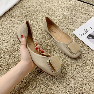 Summer flat-bottom square-head single-shoe womens shallow-mouth soft bottom flat&bean-bean shoes retro-comfortable grandmas
Summer flat-bottom square-head single-shoe womens shallow-mouth soft bottom flat&bean-bean shoes retro-comfortable grandmas