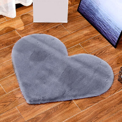 Ultra Soft Heart-shaped Decorative Rug Faux Artificial Rabbit Hair Carpet Rugs Non-slip Floor Mats for Living Room Bedroom Home De
Ultra Soft Heart-shaped Decorative Rug Faux Artificial Rabbit Hair Carpet Rugs Non-slip Floor Mats for Living Room Bedroom Home De
