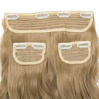 20" Inch Clip in Hair Extensions 3pcs 8 Clips Curly Silky Synthetic Full Head Hair Pieces Length50cmWeight190g
20" Inch Clip in Hair Extensions 3pcs 8 Clips Curly Silky Synthetic Full Head Hair Pieces Length50cmWeight190g