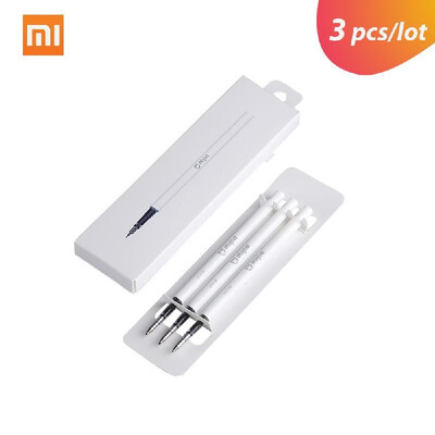 3pcslot Xiaomi Mijia Gel Pen Refill Rollerball Pen Signing Pen 05mm Smooth Writing Point 95mm Penholder
3pcslot Xiaomi Mijia Gel Pen Refill Rollerball Pen Signing Pen 05mm Smooth Writing Point 95mm Penholder