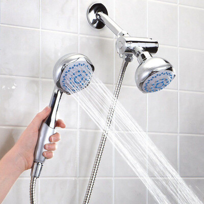 Anself 6" Automatic LED Light Shower Head Bath Sprinkler for Bathroom Temperature Control 3 Colors Changing
Anself 6" Automatic LED Light Shower Head Bath Sprinkler for Bathroom Temperature Control 3 Colors Changing