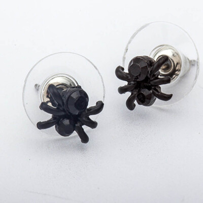 Fashion Women And Men Cute Earring Black Tiny Stud Spider Lovely Cuff Earrings For Lady Girl Color Black
Fashion Women And Men Cute Earring Black Tiny Stud Spider Lovely Cuff Earrings For Lady Girl Color Black