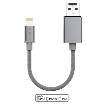 dodocool 05ft 15cm Lightning to USB-A 20 Cable with Micro SD Card Slot – Extra Data Storage Backup&Management for iPhone X
dodocool 05ft 15cm Lightning to USB-A 20 Cable with Micro SD Card Slot – Extra Data Storage Backup&Management for iPhone X