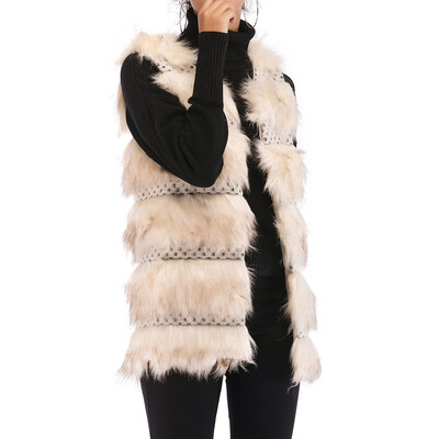 Tailored Fashion Women Casual Loose Solid Color Sleeveless Cardigan Plush Vest Tops
Tailored Fashion Women Casual Loose Solid Color Sleeveless Cardigan Plush Vest Tops