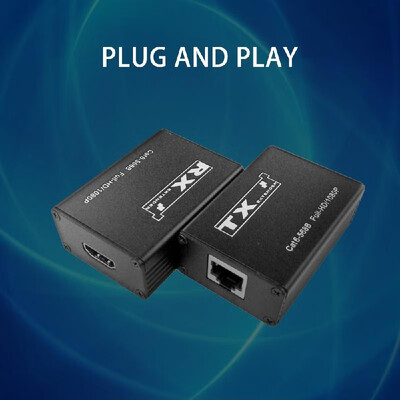 WL-300 HD Interface Extender 30M Cat6 Single Cable 1080P Compact HD Interface Transmitter Receiver for Projector DVR NVR TV
WL-300 HD Interface Extender 30M Cat6 Single Cable 1080P Compact HD Interface Transmitter Receiver for Projector DVR NVR TV