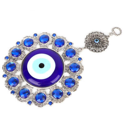 Greensen Turkish Diamante Blue Evil Eye Blessing Amulet Wall Hanging Home Decor Protector
Greensen Turkish Diamante Blue Evil Eye Blessing Amulet Wall Hanging Home Decor Protector