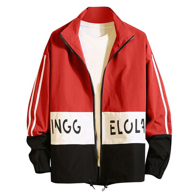 Toponeto Mens Casual Fashion Patchwork Letters Zipper Loose Outwear Tops Jacket Blouse
Toponeto Mens Casual Fashion Patchwork Letters Zipper Loose Outwear Tops Jacket Blouse