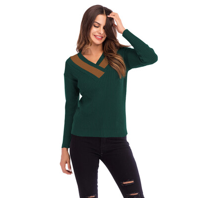 〖Follure〗Women Colorblock V Neck Long Sleeve Knitted Sweater Jumper Pullover Top Blouse
〖Follure〗Women Colorblock V Neck Long Sleeve Knitted Sweater Jumper Pullover Top Blouse