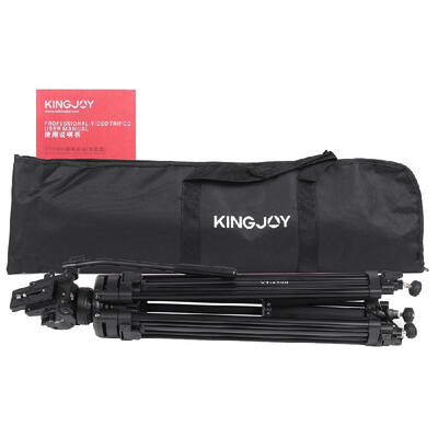 KINGJOY VT-2500 Professional Mg-Al Alloy Video Photo Tripod Kit 360°Panorama Pan Fluid Ball Head for DSLR Camera Video Recorder DV
KINGJOY VT-2500 Professional Mg-Al Alloy Video Photo Tripod Kit 360°Panorama Pan Fluid Ball Head for DSLR Camera Video Recorder DV