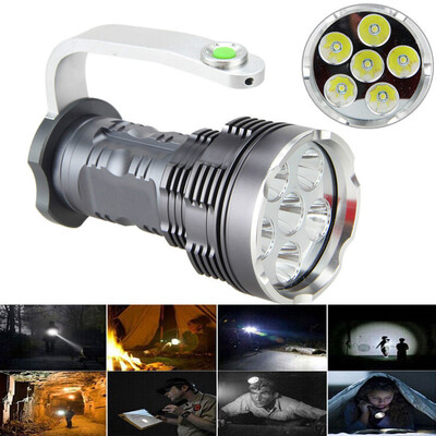 Saidsome Rechargeable LED Searchlight Tactical Flashlight 6T6 Spotlight 8000 Lumens flashlight lamp 
Saidsome Rechargeable LED Searchlight Tactical Flashlight 6T6 Spotlight 8000 Lumens flashlight lamp