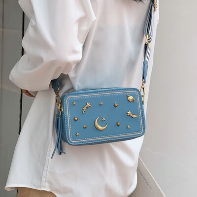 Womens bag 2019 new fashion shoulder bag summer small fresh wild ins net red square bag ocean Messenger bag
Womens bag 2019 new fashion shoulder bag summer small fresh wild ins net red square bag ocean Messenger bag