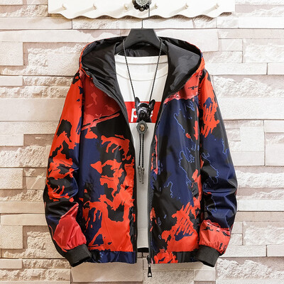 Toponeto Mens Autumn Casual Fashion Camouflage Printing Hoodie Two-sided Wear Thin Coat
Toponeto Mens Autumn Casual Fashion Camouflage Printing Hoodie Two-sided Wear Thin Coat