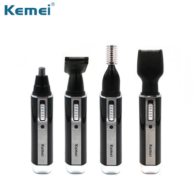 Kemei 4 in 1 Men Electric Nose Ear Hair Trimmer clipper Rechargeable beard Eyebrow Shaver razor face hair removal eye trimmer
Kemei 4 in 1 Men Electric Nose Ear Hair Trimmer clipper Rechargeable beard Eyebrow Shaver razor face hair removal eye trimmer