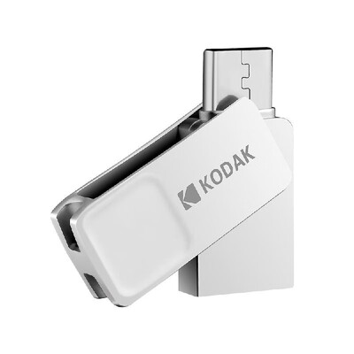 Kodak K223B 64G Micro USB30 U Disk Metal Portable USB Flash Drive Mini Memory Stick Car Pen Drives Flashdisk Silver for Phone Com
Kodak K223B 64G Micro USB30 U Disk Metal Portable USB Flash Drive Mini Memory Stick Car Pen Drives Flashdisk Silver for Phone Com