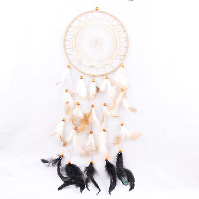 Originality Big Hot White Dreamcatcher Wind Chimes Indian Style Pearl Feather Pendant Dream Catcher Gift 2018
Originality Big Hot White Dreamcatcher Wind Chimes Indian Style Pearl Feather Pendant Dream Catcher Gift 2018